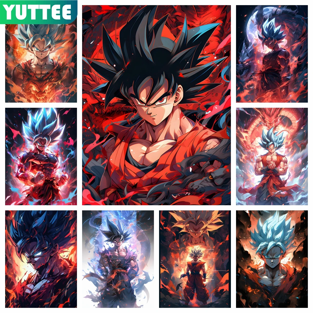 Goku Black - Diamond Paintings 