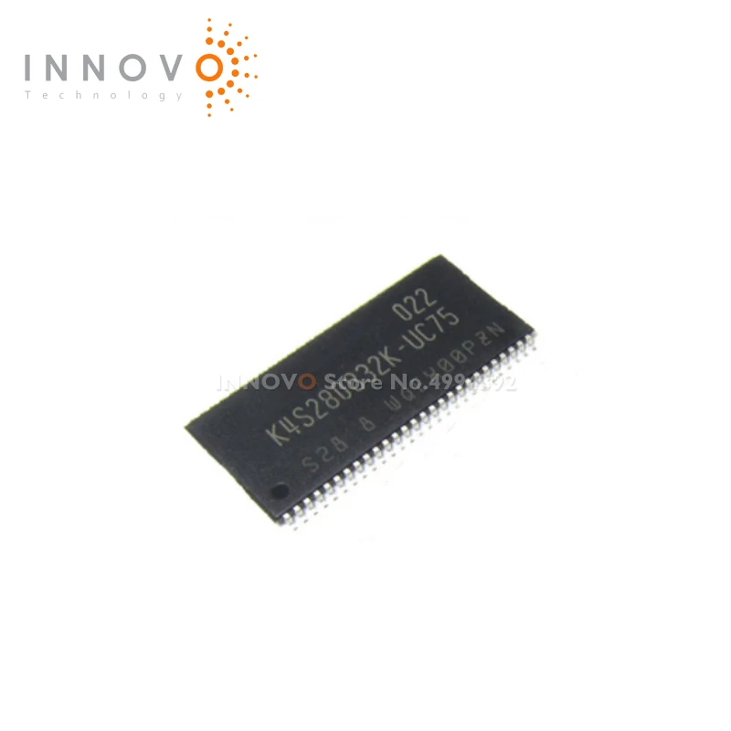 

INNOVO 5 шт./лот K4S280832K-UC75 K4S280832I-UC75 TSOP-54 Бесплатная доставка, новинка, оригинал