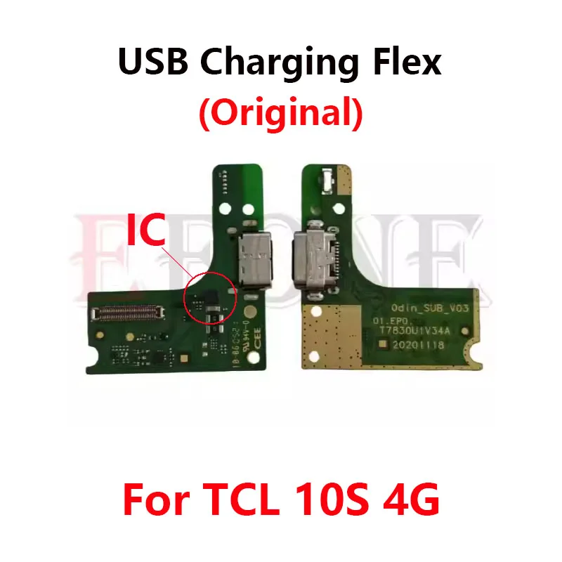 Câble Flex De Port De Charge Pour TCL 40 NxtPaper 4G T612B - Pièce De Rechange Neuve, Générique, Fabriquée En Chine