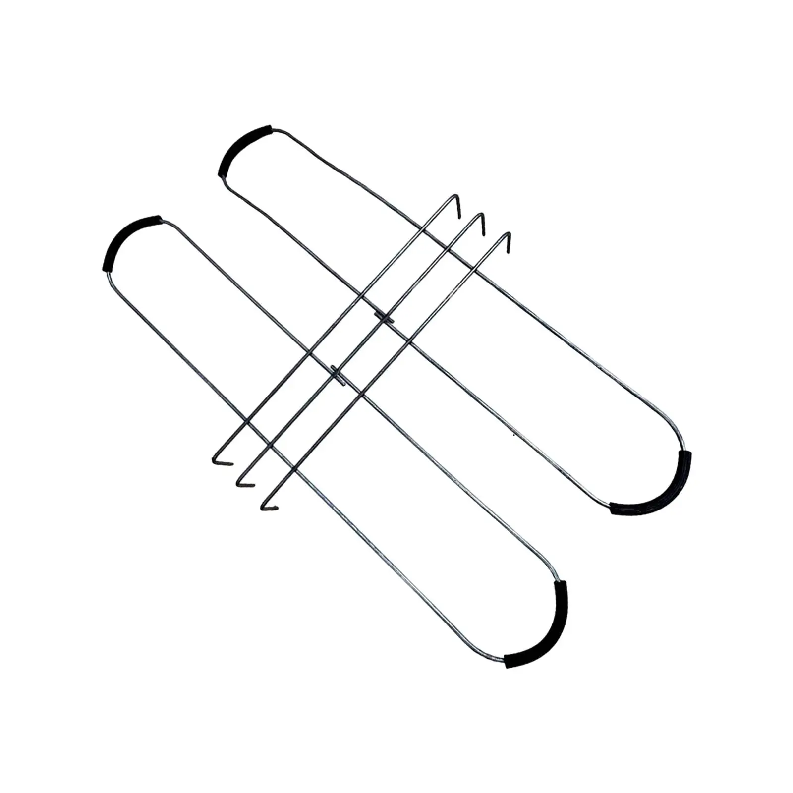 

Headstone Flower Saddle Durable Metal Bendable Rustproof Decorations Graves Saddle for Cemetery Yard Farmhouse Outdoor Wedding