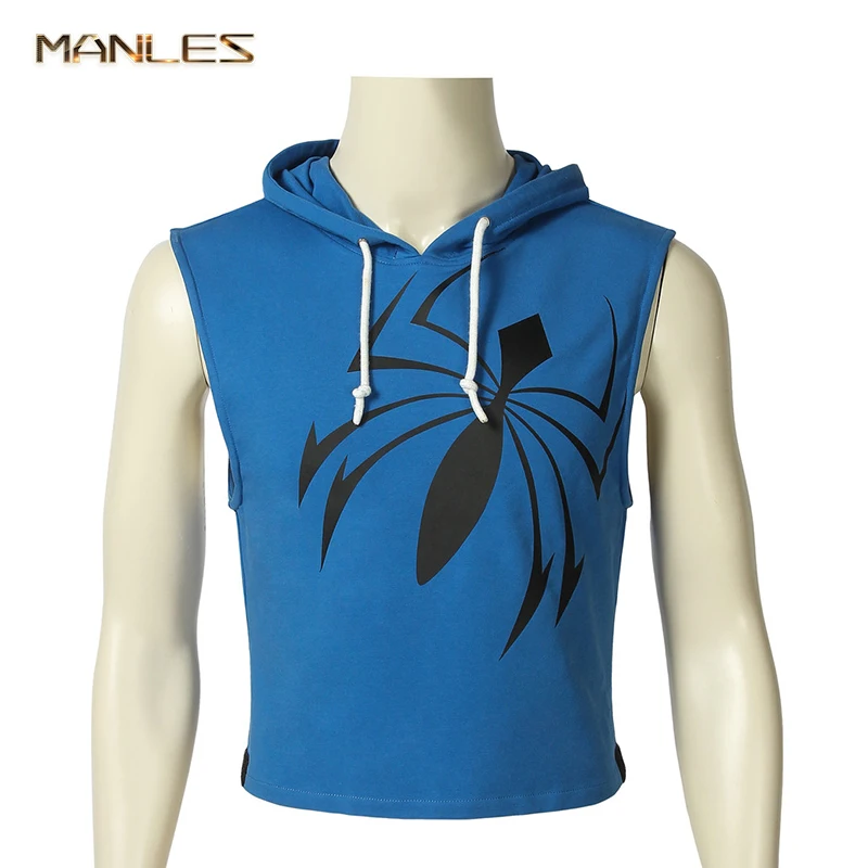 

Scarlet Spider жилет для косплея Blue Ben Reilly Top Cosplay костюм паука Scarlet Spider Top