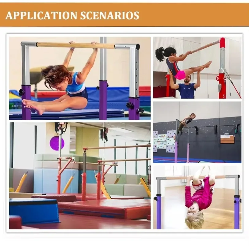 High Quality Cheap Outdoor Fitness Double Horizontal Bars