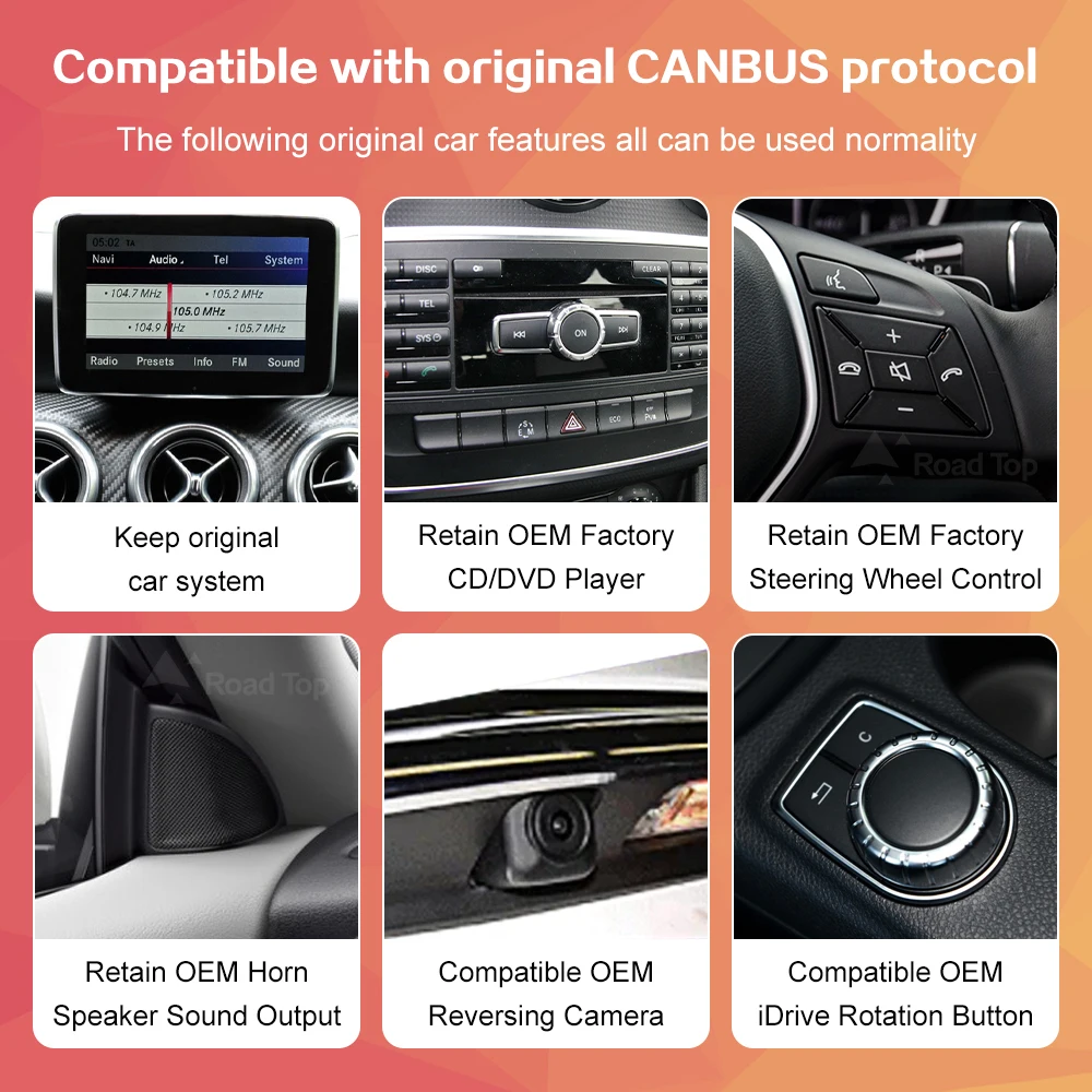 ޸  A B CLA GLA Ŭ W246 2013-2015 ڵ  Ƽ̵ ÷̾, ȵ̵ 13 ġ ũ, GPS 4G 