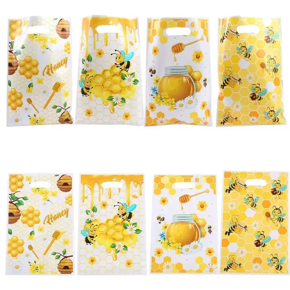 130*220cm Bee Party Tischdecke Kinder Geburtstag Liefert Hombae Bee Dekorationen Tisch Abdeckung für Jungen Mädchen Baby dusche – Detail 8