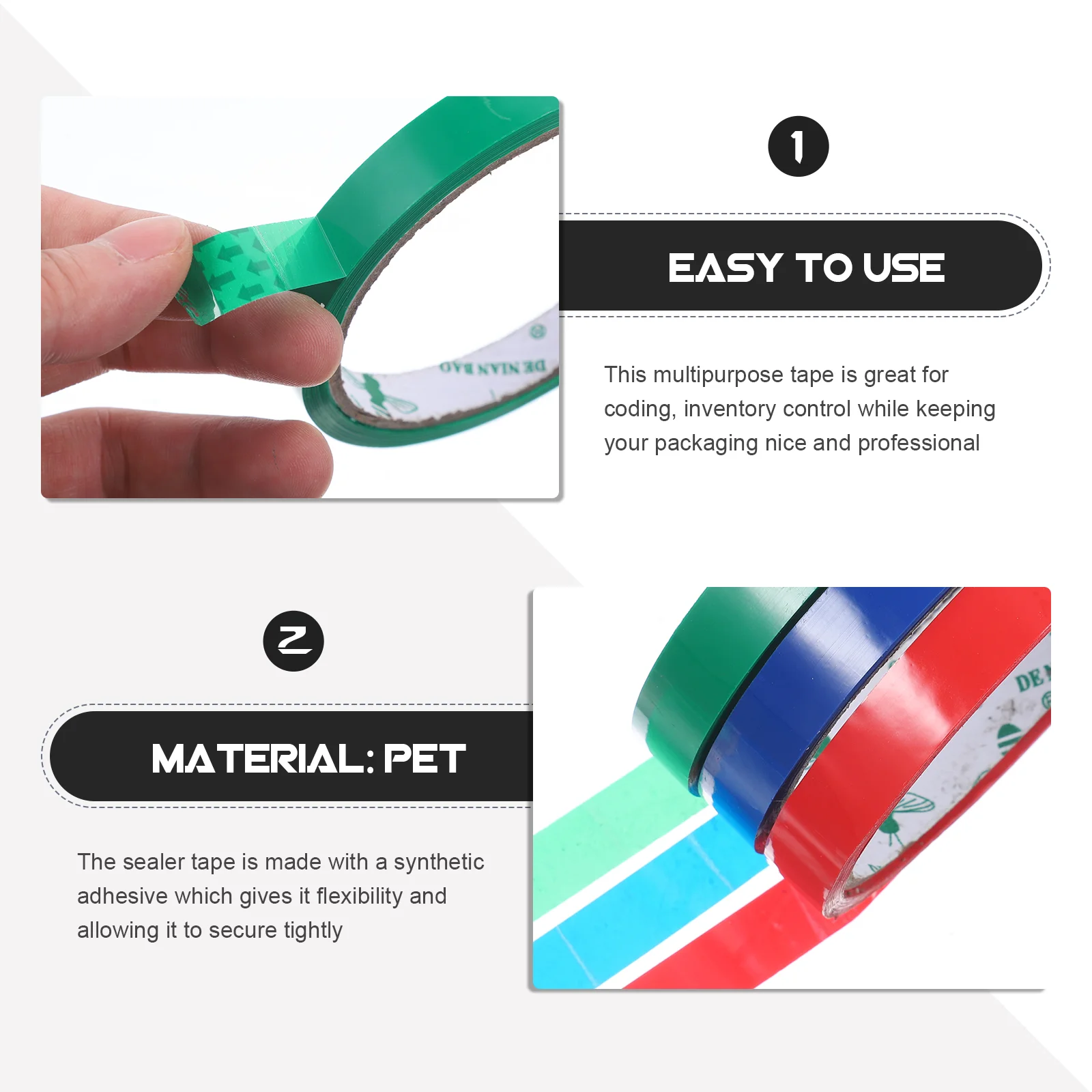 

Adhesive Tape Clear Bag Sealing Tape Bag Sealing Machine Supermarket Bag Tape For Supermarket Stainless Bag Sealing Machine