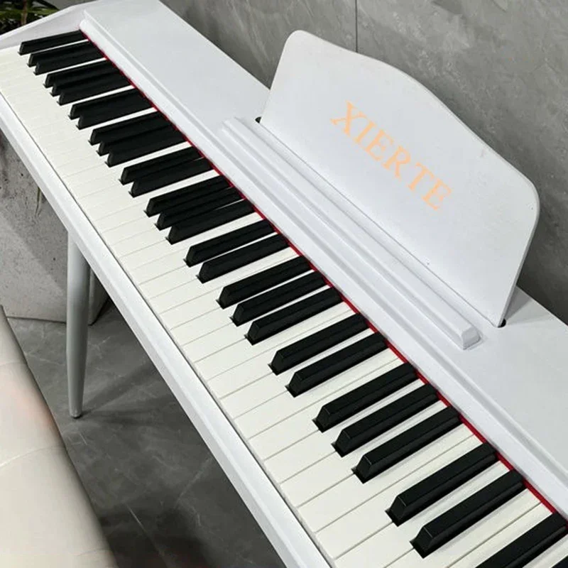 88-key Digital Piano Adult Electronic Organ Professional Strength Keyboard Beginners Electric Musical Instrument for Children