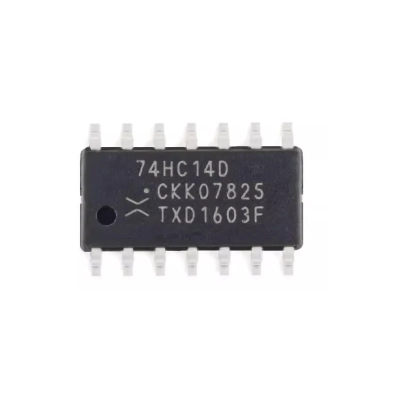50개/몫 새로운 오리지널 74HC14D,653 74HC14D 인버터 IC 6 채널 슈미트 트리거 14-SOP