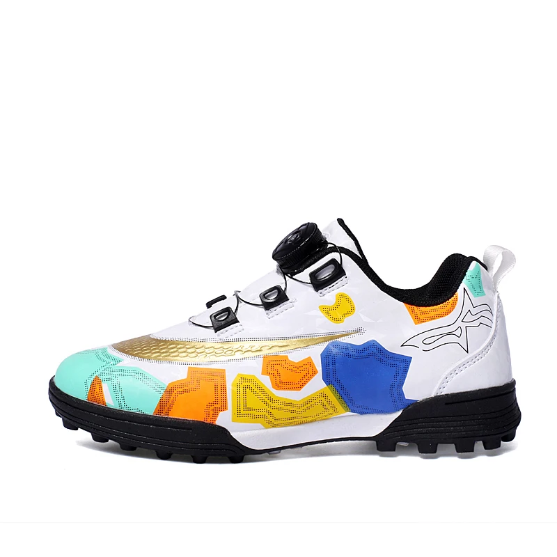Soccer shoes for children student football boots TF Low Ankle Football Boots Outdoor Grass Multicolor Training Match Sneakers