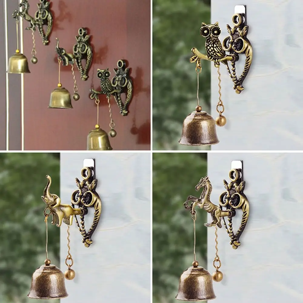 Wooden Door Bell Shopkeepers Bell For Door, Wood Door Chime For Business Ornaments, And Hanging Decoration For Entrance Fridge Decor Bell For Door Hanging Home Office Shop Wooden Door Bell Magnetic Door - View #4