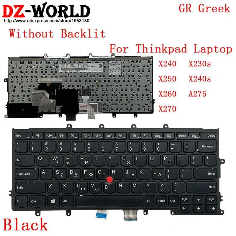 GR TH TW LT Teclado com retroiluminação,