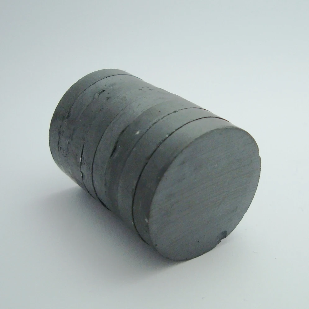

8PCS Ferrite Magnets Round Magnet Dia30x5mm Black Permanent Magnetic Magnet Disc Craft Black Magnetic Materials Round Magnetics