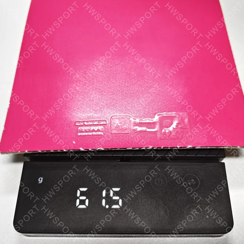 Table Tennis Rubber SANWEI AU Golden Non Sticky Blue Pink with Cake Sponge Made In China