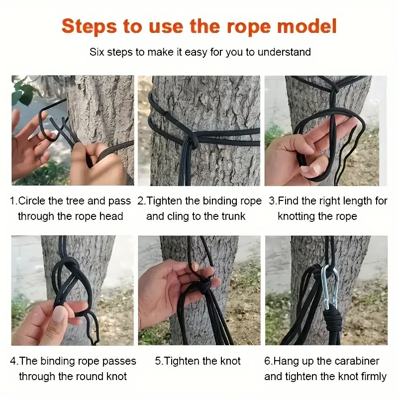 1/2pcs Outdoor Hammock 270*140cm Portable Hanging Anti-side-over Camping Hammock For 2 People Outdoor Camping Supplies 6