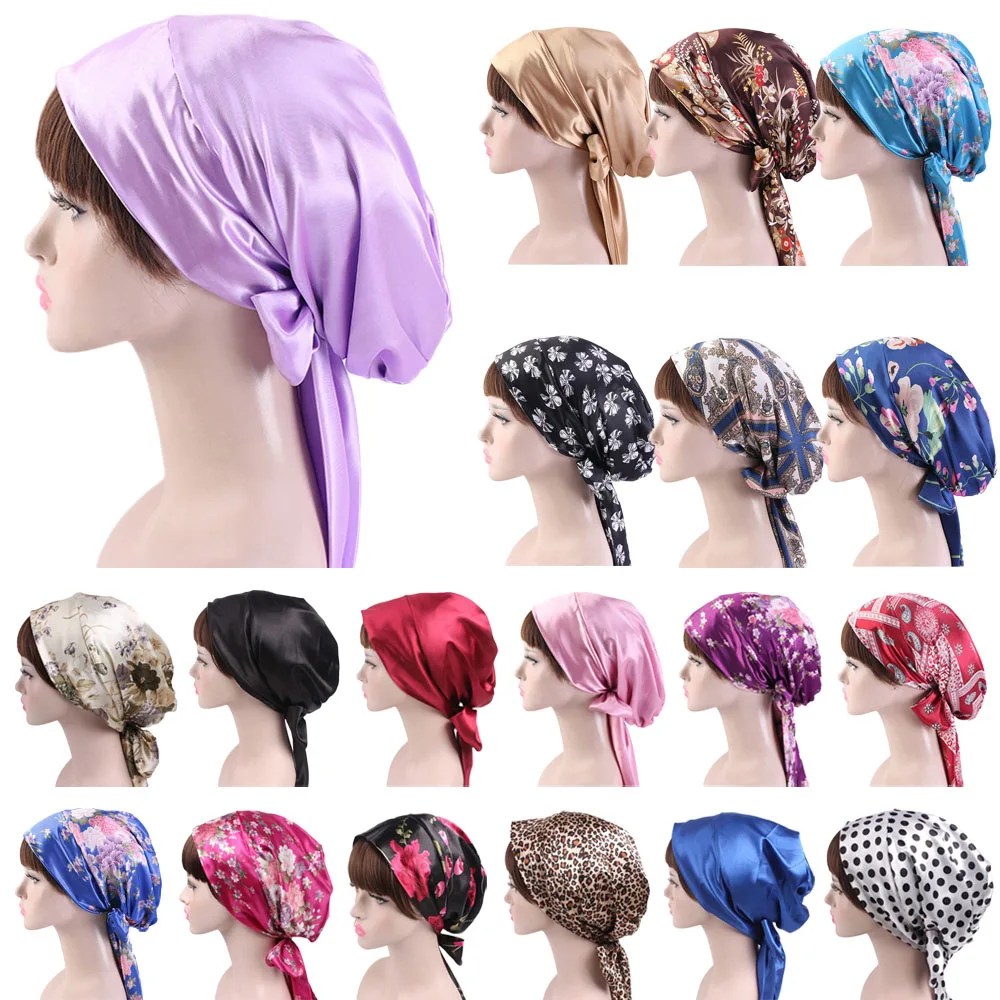 Bonnet De Nuit En Coton Pour Chimiothérapie - Léger, Extensible, Pour Femmes Atteintes De Cancer Ou Perte De Cheveux