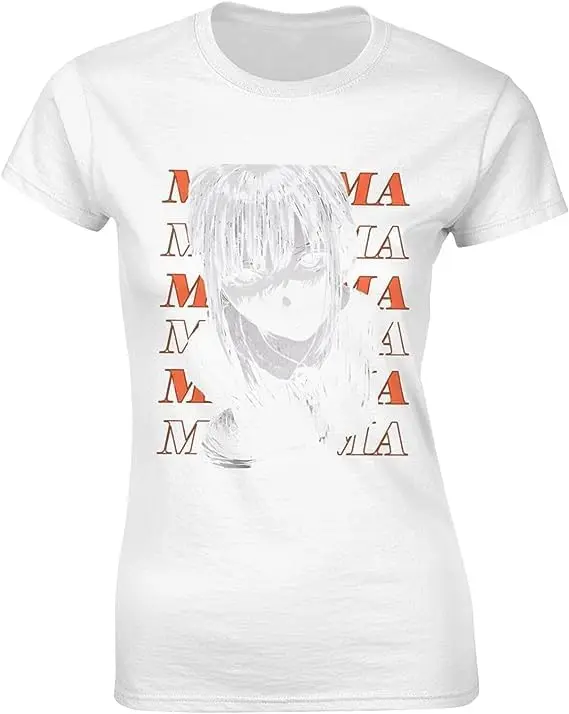 

Chainsaw Anime Man Shirt Women's Fashion Short Sleeve Cotton T Shirts Quick Dry Pattern Custom Tee Tops Black