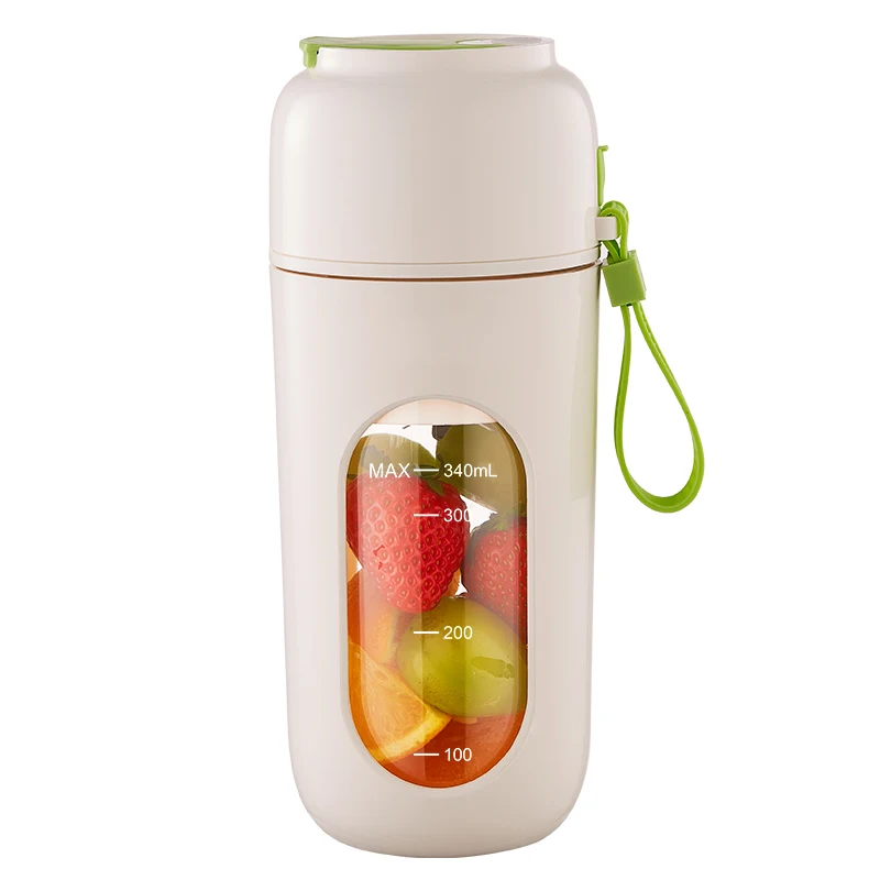 Portable Electric Juicer Cup for Smoothies, Shaved Ice, and Juices -12-Blade Stainless Steel Blender with Wireless Charging 3