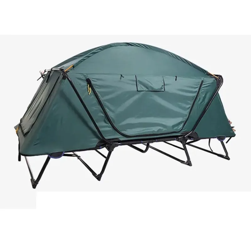 

Two-in-one Outdoor Camping Folding Single Tent Marching Bed Portable Rainproof Fishing Tent