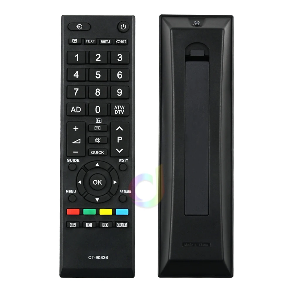 

Universal Remote Control Suitable for Toshiba Tv Led CT90326 CT-90326 3D SMART CT-90380 CT-90386 CT-90336 CT-90351 and More