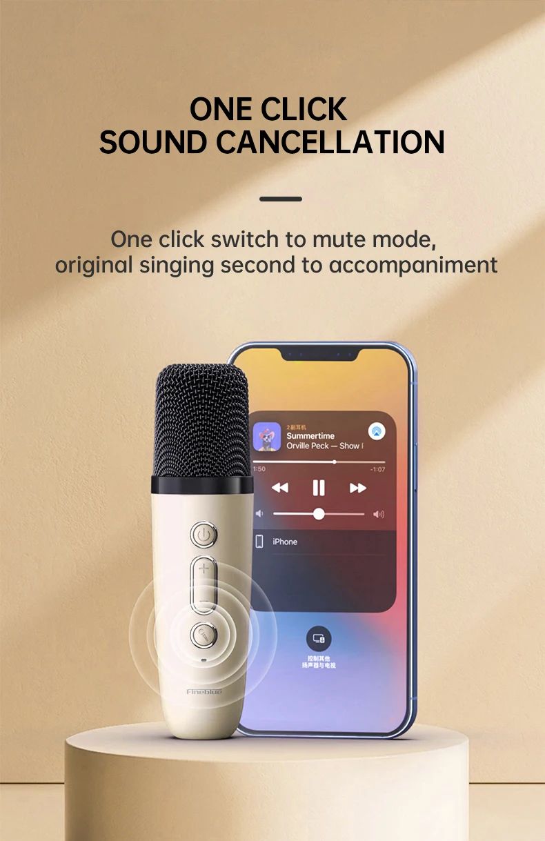 Fineblue W01 Bluetooth Speaker | Portable Karaoke HIFI Stereo Speaker Fineblue W01 Bluetooth Speaker | Portable Karaoke HIFI Stereo Speaker