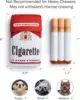 Fun Interactive Dog Toy Cigarette Teething Resistant Toy Pet Dog Plush Chew Toy with Squeak Dog Cigarette Box Toy Pet Gift 6