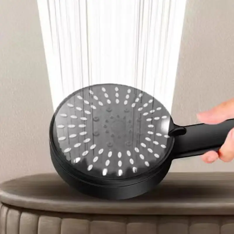 Handheld Shower Head High Pressure Handheld Shower Head With 5 Modes Rust Proof Powerful Shower Sprayer Head For Bathroom Hotel