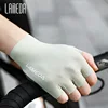 LAMEDA Summer Cycling Gloves Elastic Interface Bicycle Gloves Half Finger for Men Shock-absorbing Road Mountain Bike Half Glove 1