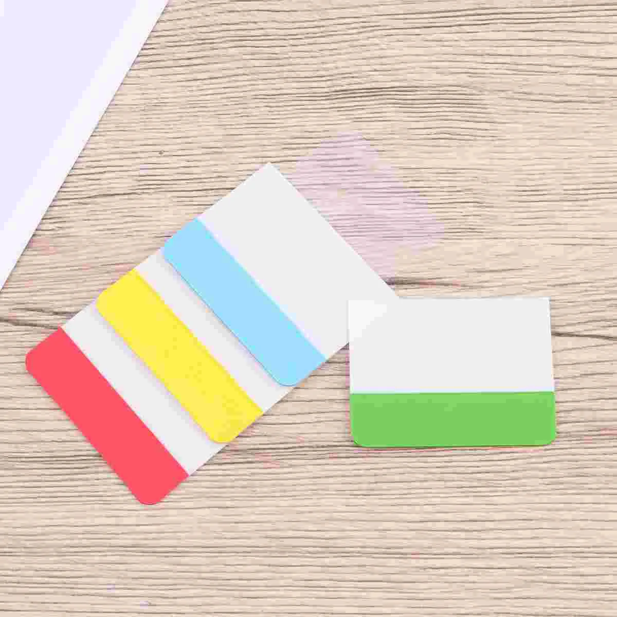 

N Times Stickers Re-stickable Durable Bookmarks Classified Index Stickers Page Markers for Student Stationery Reading Accessory