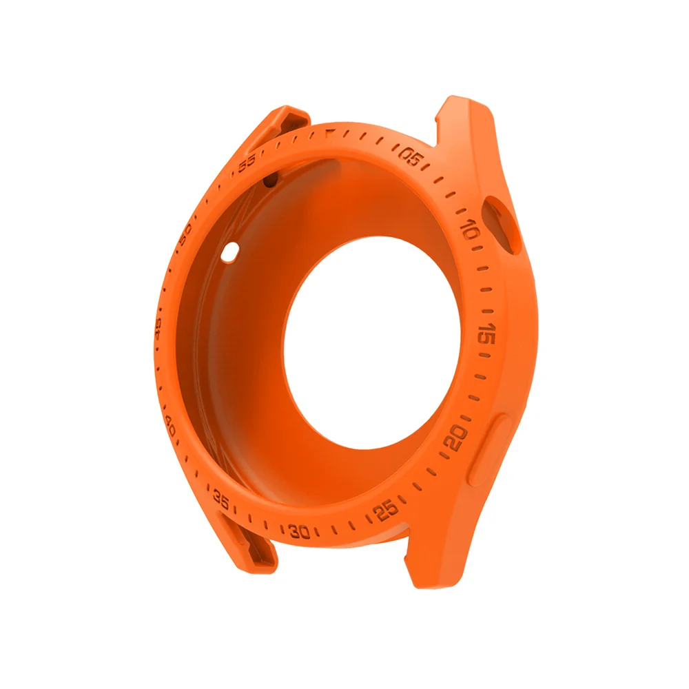 Colorful Silicone Protective Cover for Huawei GT3 46mm with Scale