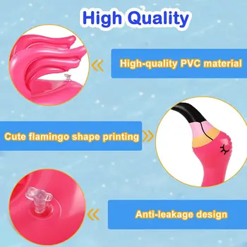 5Pcs Inflatable Flamingo Pool Toys Ring Toss Pool Game Rabbit Party Decor Summer Outdoor Floating Beach Toys Supplies for Family 3