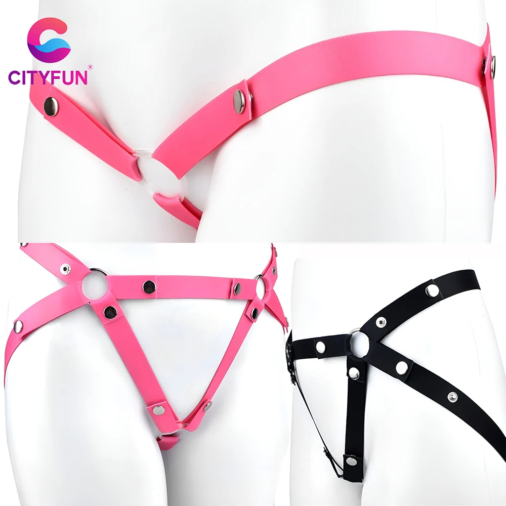 Multi Style Elastic Band Auxiliary Chastity Belt For Male Chastity Cage Lock Underwear Harness Scrotum Ring Sex Toys Men Chastity Cage Accessory