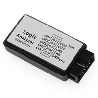 1pc USB Logic Analyzer Microcontroller Debugging Tool 24M Sampling 8CH 8-Channel For Microcontroller Debugging Waveform Analysis 2