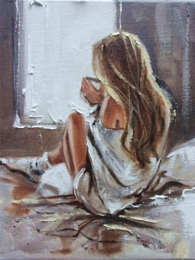 

No.500 Painting By Numbers DIY Oil Coloring Paint By Numbers Set Gift Drawing By Numbers Canvas Decor New Arrivals