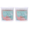 2 Boxes of 400Pcs Double Spiral Tips Cotton Swabs With Strong Paper Sticks Cleaning Swab Sticks White (200Pcs in 1 Box) 2