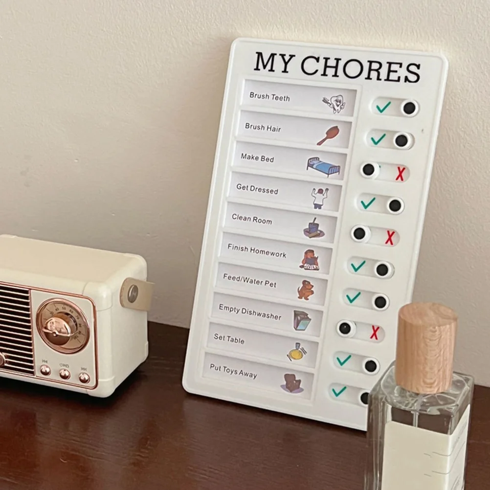 

Classroom Schedule Chart DIY Chore Chart Children Planning Reminder Chart Kids Accessory Children Students Schedule Chore Board