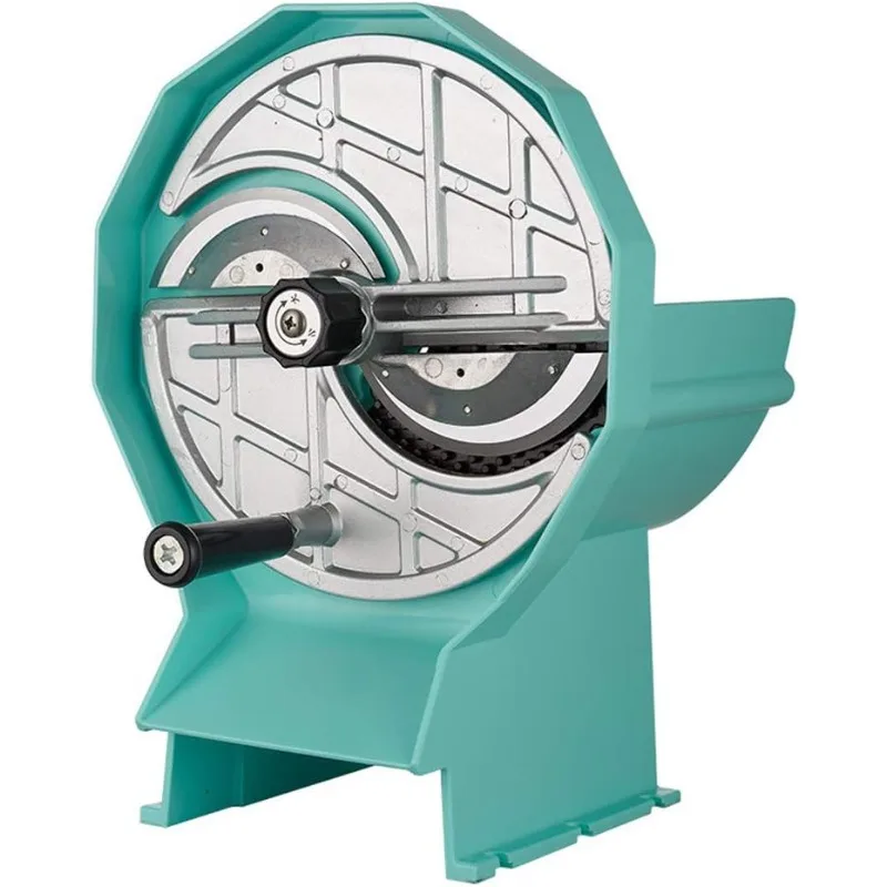 Commercial Vegetable Slicer Potato Onion Slicer 0-0.5''Thickness Adjustable Manual Fruit Cutter Cabbage Shredder