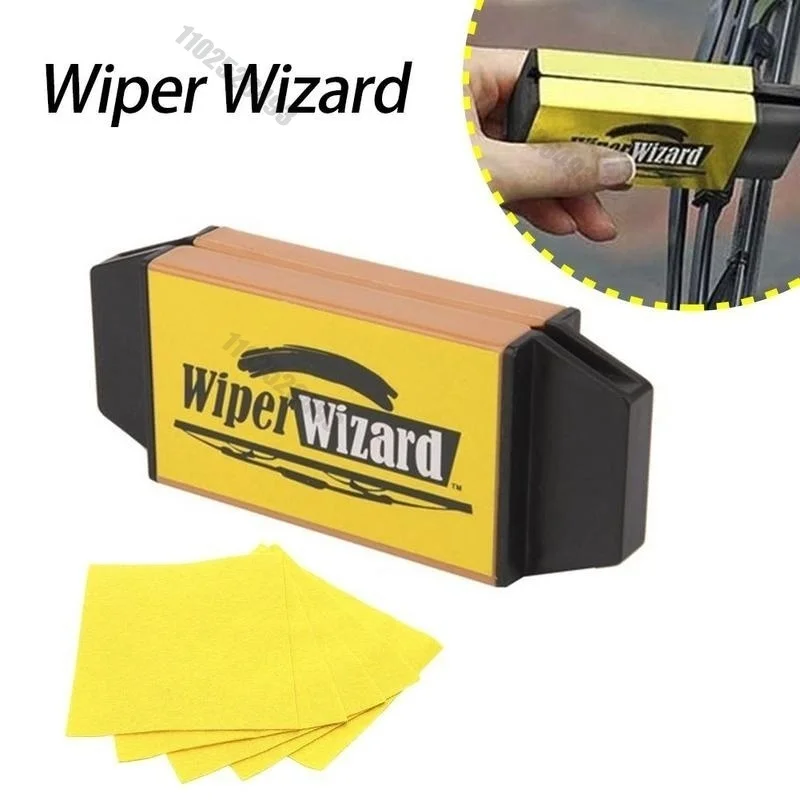 1pc Car Wiper Restorer Cleaning Wiper Guide Blade Repair Brush Automobile Parts Intelligent Maintenance