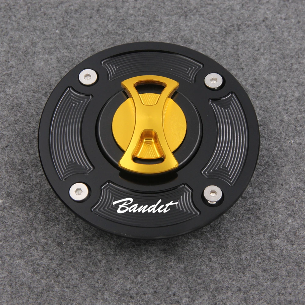 Keyless Motorcycle Fuel Gas Tank cap Cover For SUZUKI GSF1200 Bandit 1200 20012004 ( 2002 2003