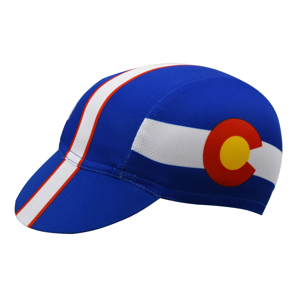 Colorado Cycling Cap Road Bicycle Hat Bike Headwear Men and Women Gorra Ciclismo One Size
