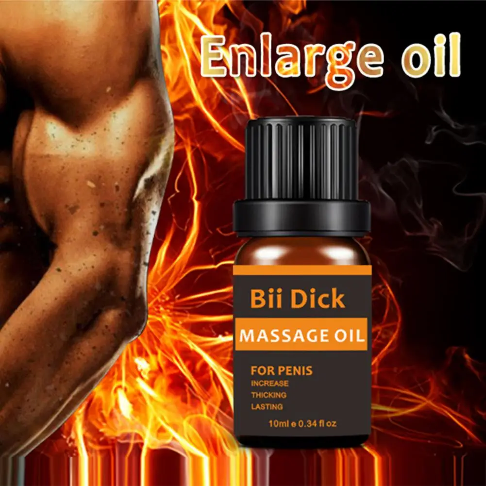 

10ml Convenient Big Dick Penis Enlargement Oil Multifunctional Penis Essential Oil Stimulation Free for Male