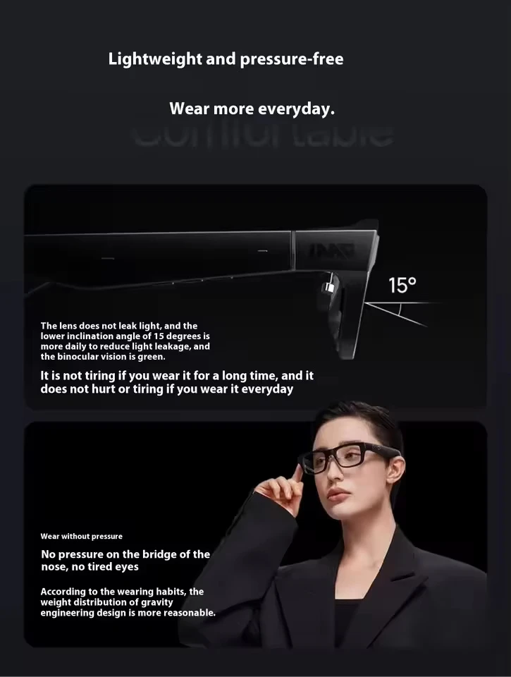 2025 INMO GO 2 Simultaneous Translation AR Smart Glasses New