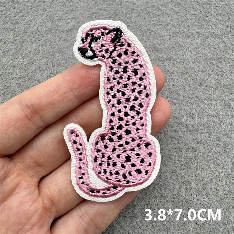 Cartoon Schmetterling Kirsche Gestickte Patches Für Kleidung Eisen Auf Patches Auf Kleidung DIY Liebe Herz Patch Für Kleidung Aufkleber – Detail 5