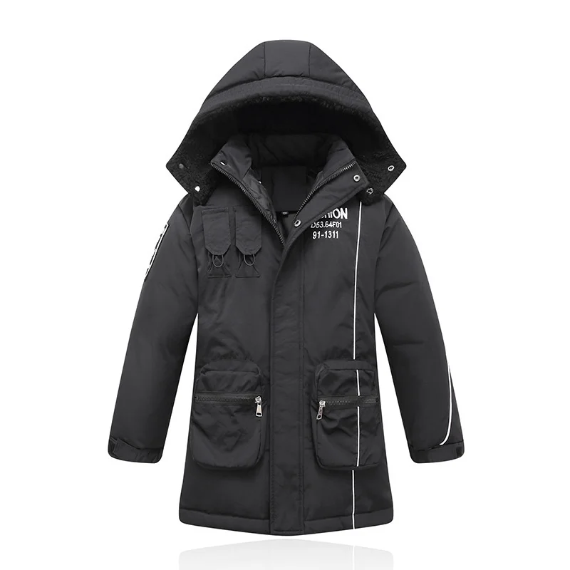 parka New kids Children's Warm Winter Duck Down Jacket Padded Children Clothing Boys Coat Thickening Outerwear clothes snowsuit