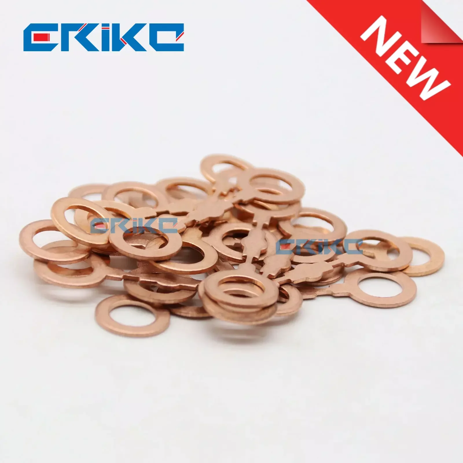 

5pcs Copper Washer Shims Auto Repair Kits Inner Diameter 6mm 8mm 10mm 12mm for Denso Injector