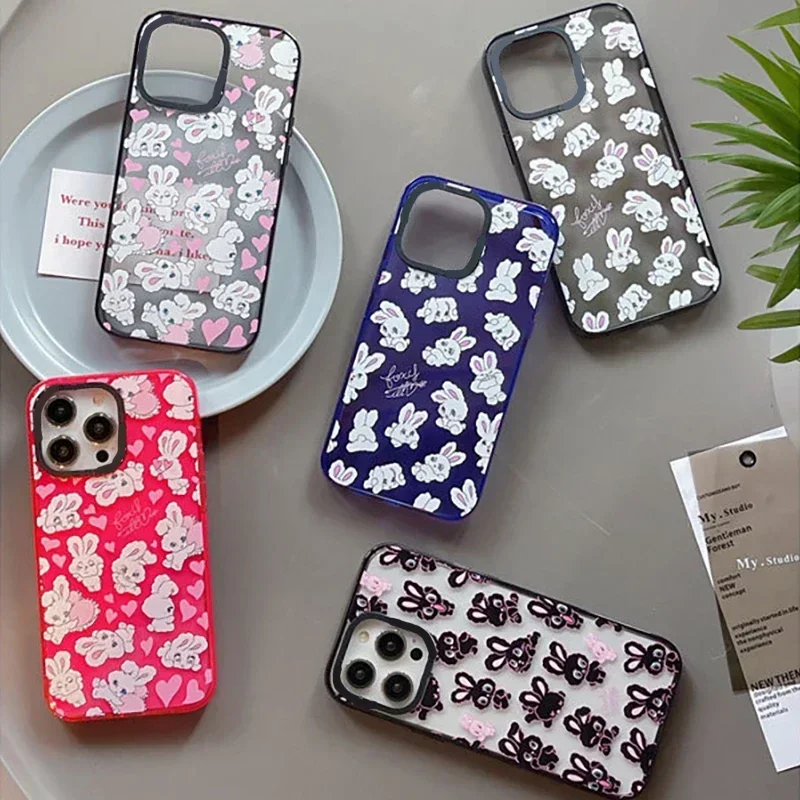 

Upgrade Acrylic Border Popcorn Phone Case Cover for IPhone 11 12 13 14 15 Pro Max Case for IPhone 15 Pro Max