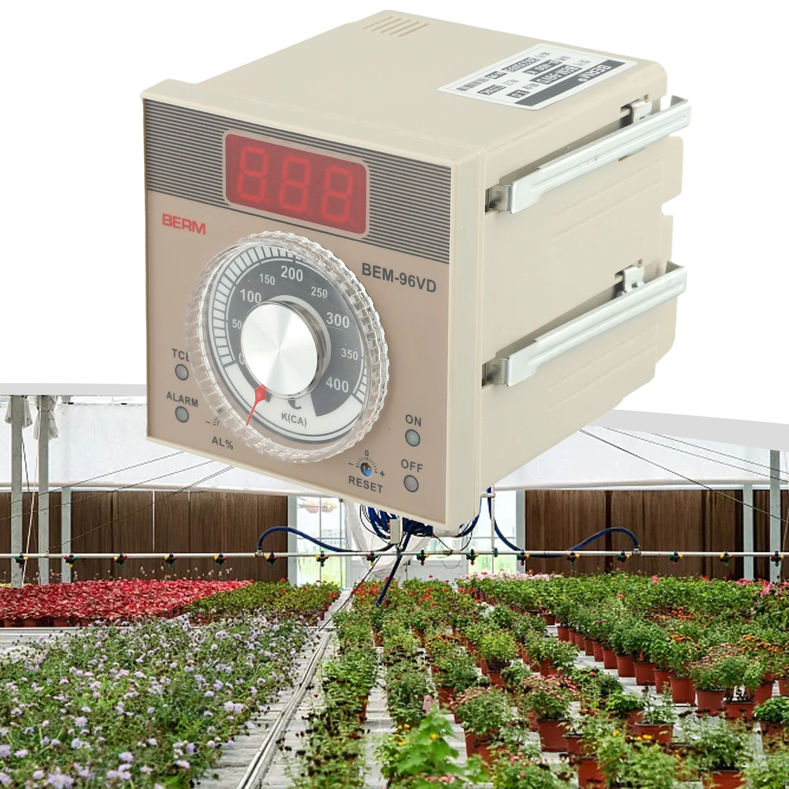 

Heavy Duty Digital Display Thermostat 96VD K Type Pointer Temperature Control Meter for Industrial Applications