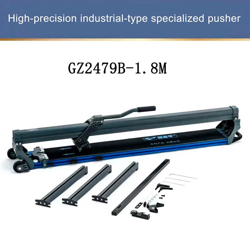 Tile Cutting Machine High precision Industrial Grade 1.8M All Aluminum Alloy Manual Tile Push Knife Floor Thickened Cu