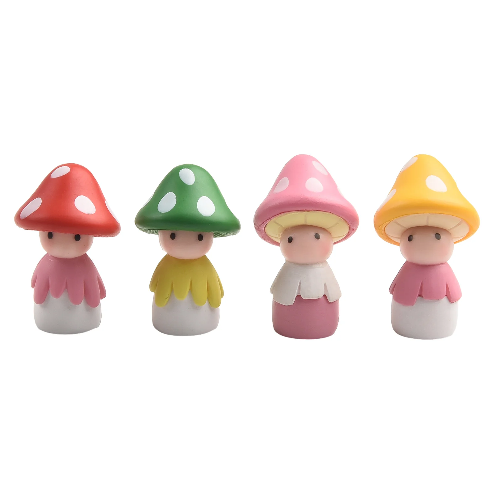 

Cute Mushroom Doll Figurines Miniature Craft DIY Micro Landscape Garden Decor 067