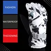 Winter Snowboard Ski Gloves Unisex PU Leather Non-slip Touch Screen Waterproof Motorcycle Cycling Fleece Warm Snow Sports Gloves 3