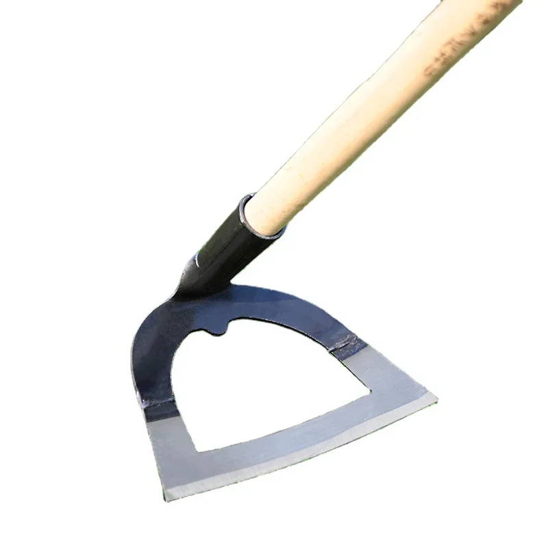 Gardening Hoe Hollow Hoe Weeding Rake Labor-saving Weeding & Loosening Soil Artifact Harrow Handheld steel weeding hoe Hoe Farm Tool Gardening