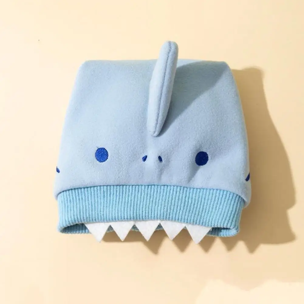 

Winter Dog Hat Quirky Dog Headgear Small Dinosaur Shape Pet Hat for Warm Comfortable Photography Accessories Dress Up Small Dog